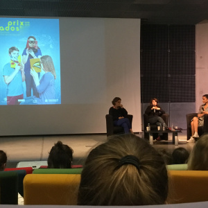 La discussion avec Carina Rozenfeld et Sarah Turoche-Dromery