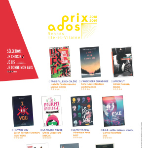 Prix Ados la sélection 2018-2019